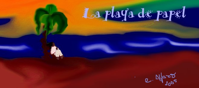 Una playa de papel